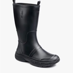 Bass Rain Field Boots Me s size 7-Black Waterproof Boots-NWT